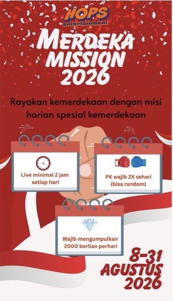 Poster event Merdeka Mission 2026