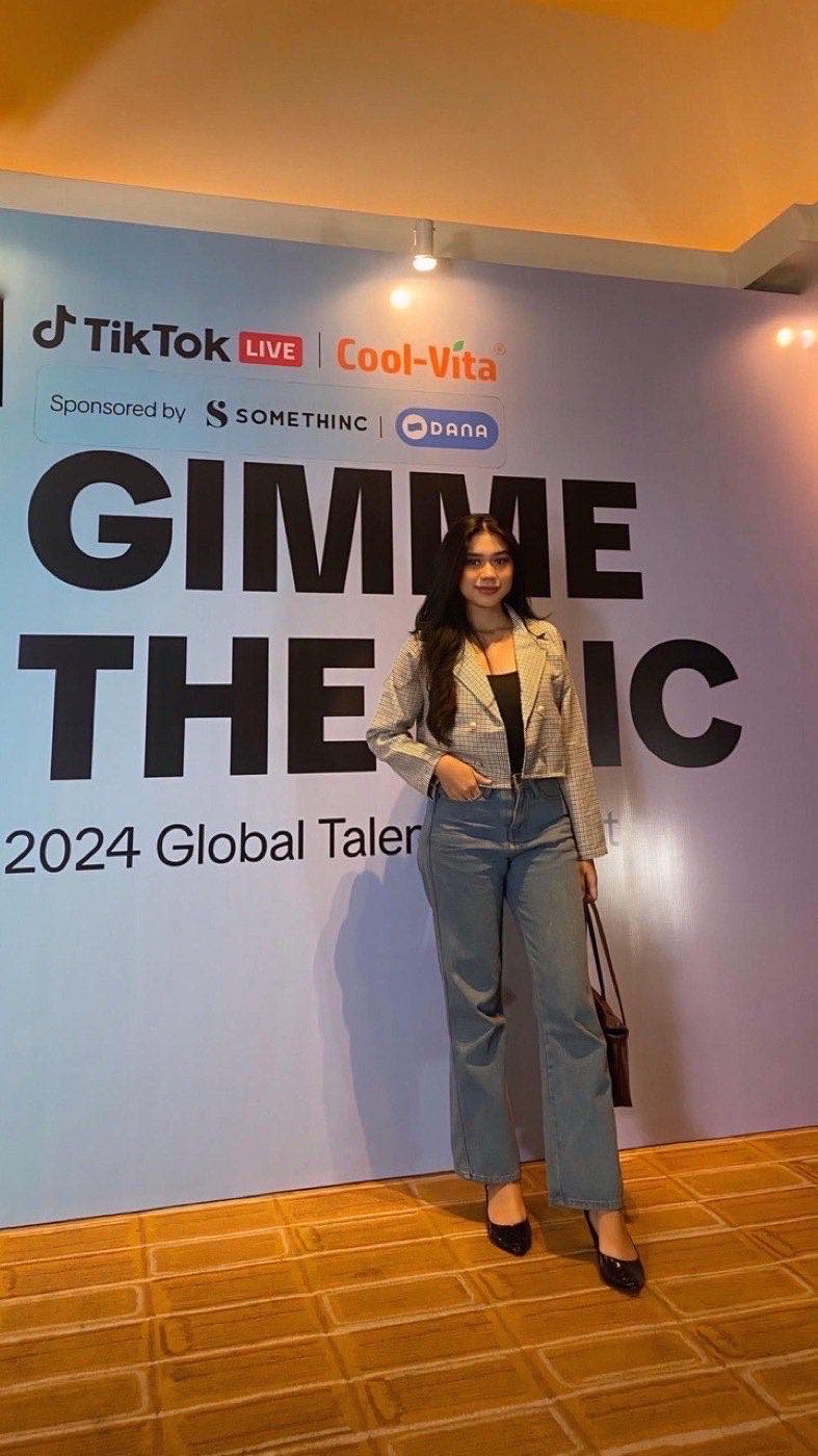 Perwakilan HOPS Entertainment di acara TikTok LIVE Gimme The Mic 2024 Global Talent