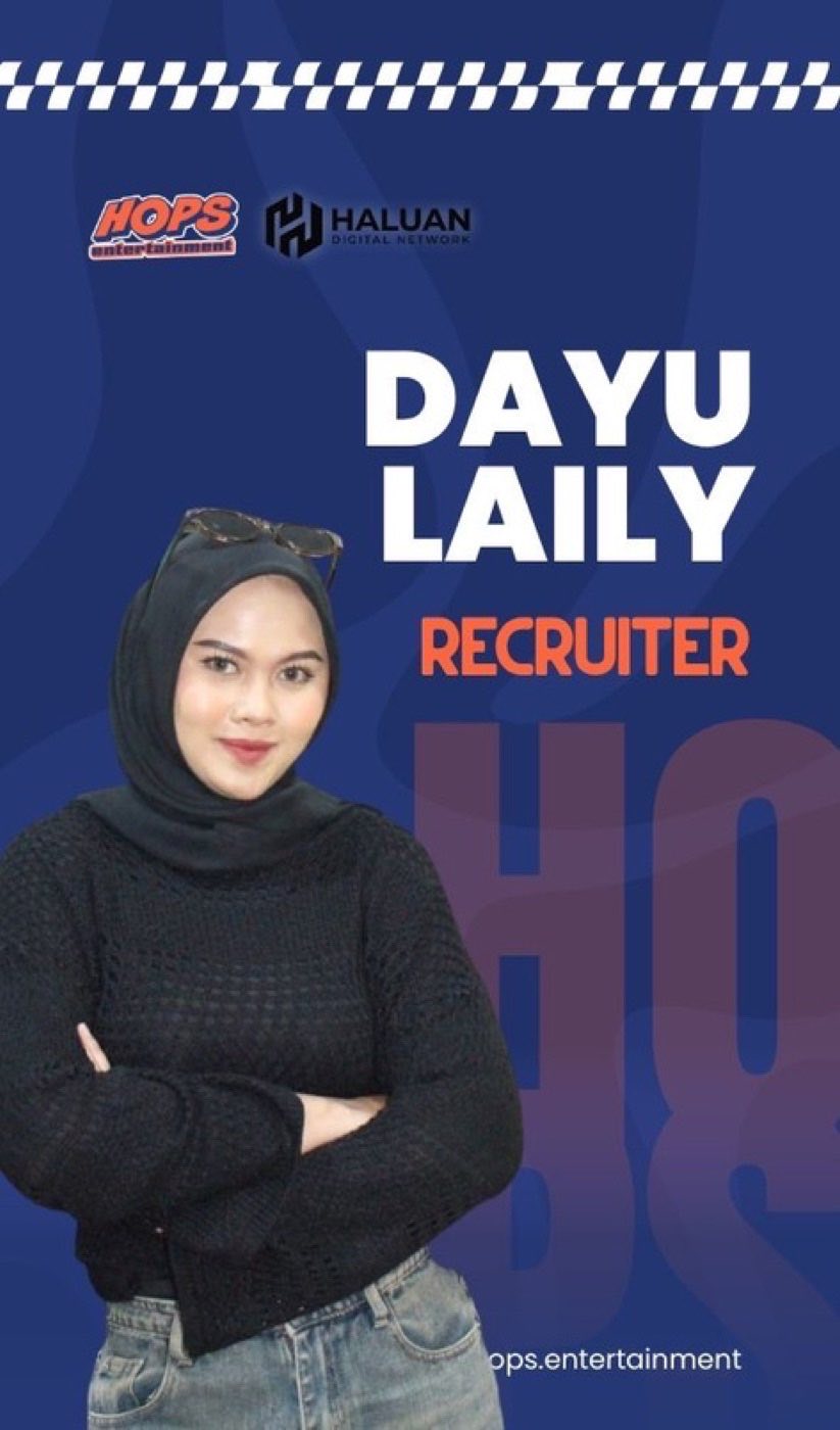 Dayu Laily, Recruiter HOPS Entertainment