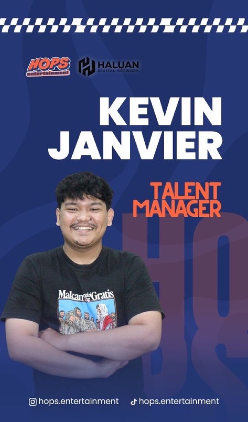 Kevin Janvier, Talent Manager HOPS Entertainment