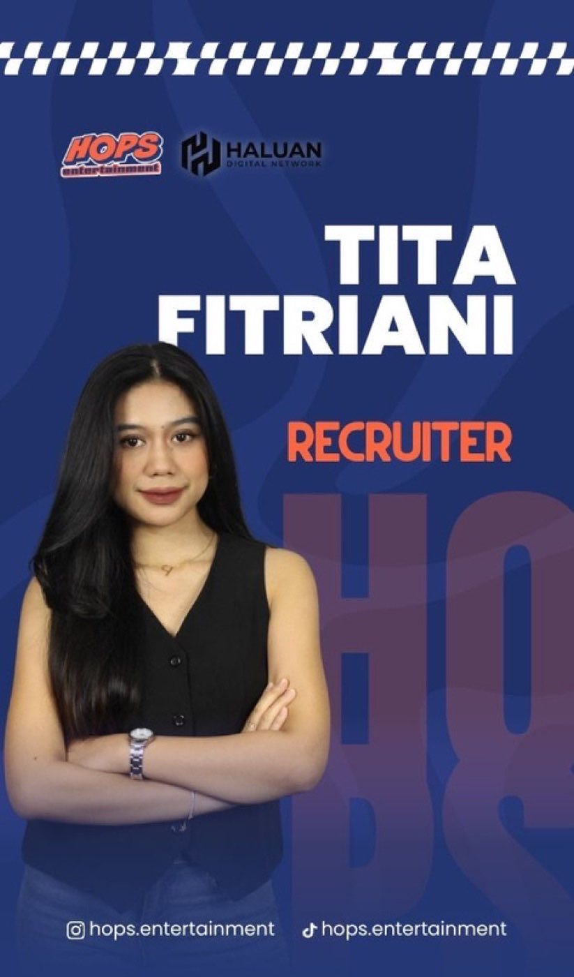 Tita Fitriani, Recruiter HOPS Entertainment